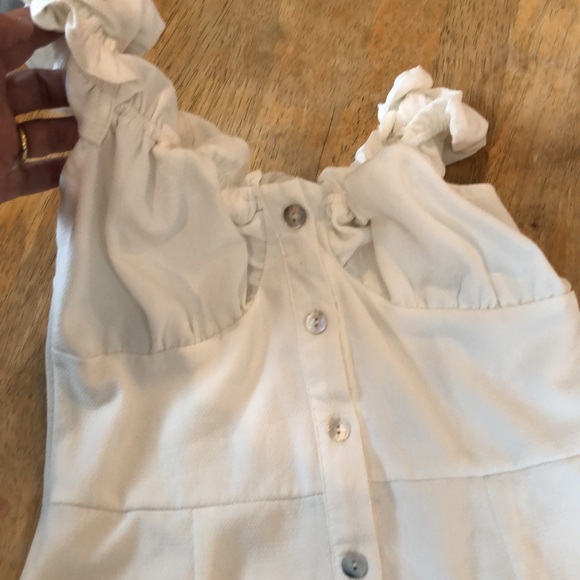 Princess Polly cream summer mini dress - Picture 6 of 10